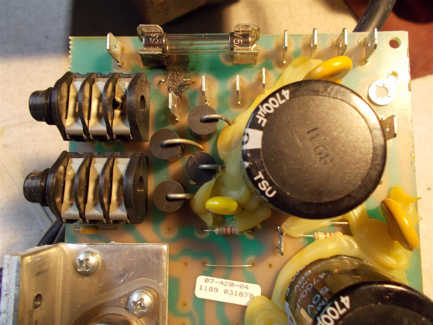 Crate K-160XL schematic - Music Electronics Forum