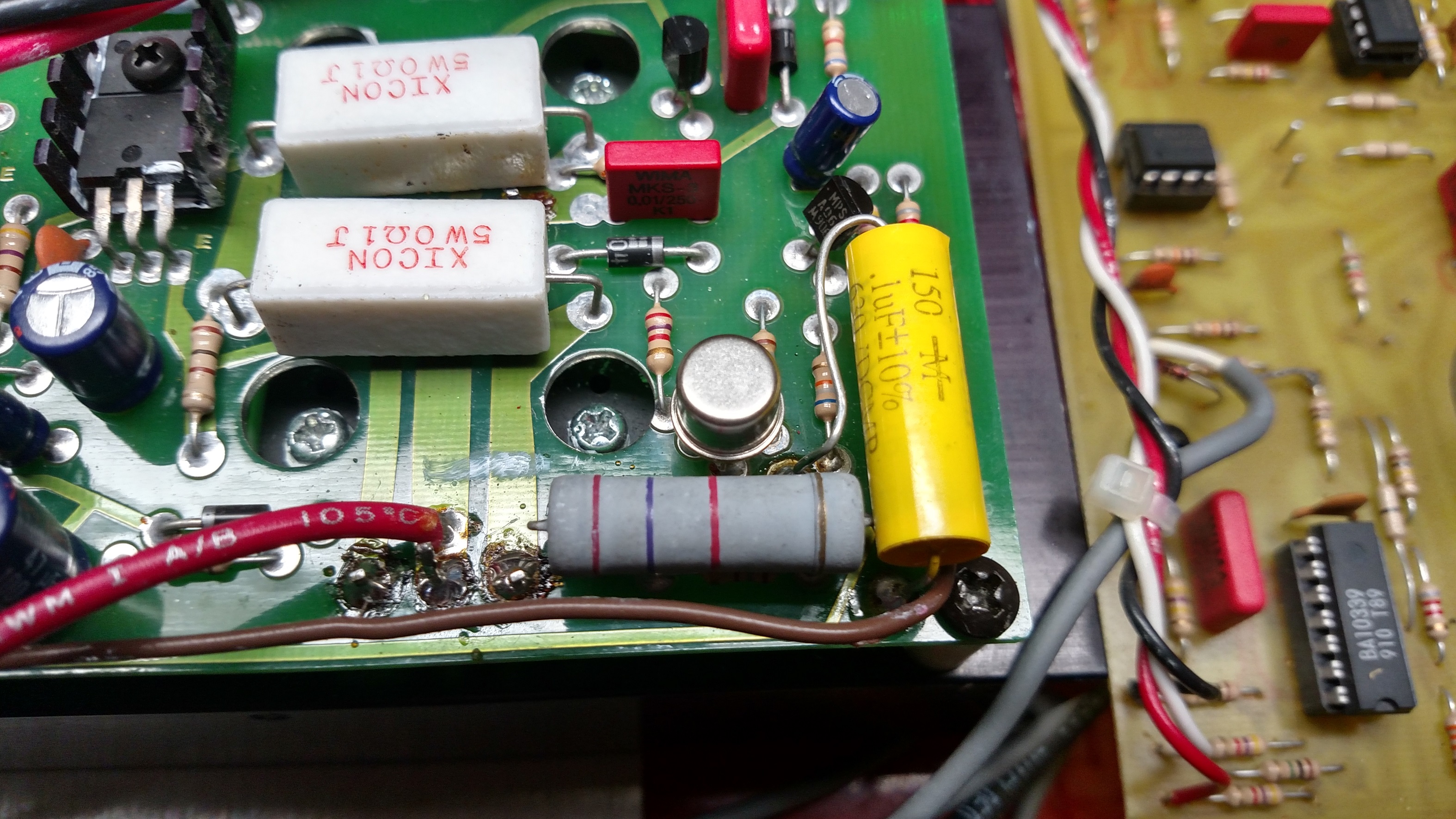 SWR Super Redhead Power Amp Board Question - Music Electronics Forum