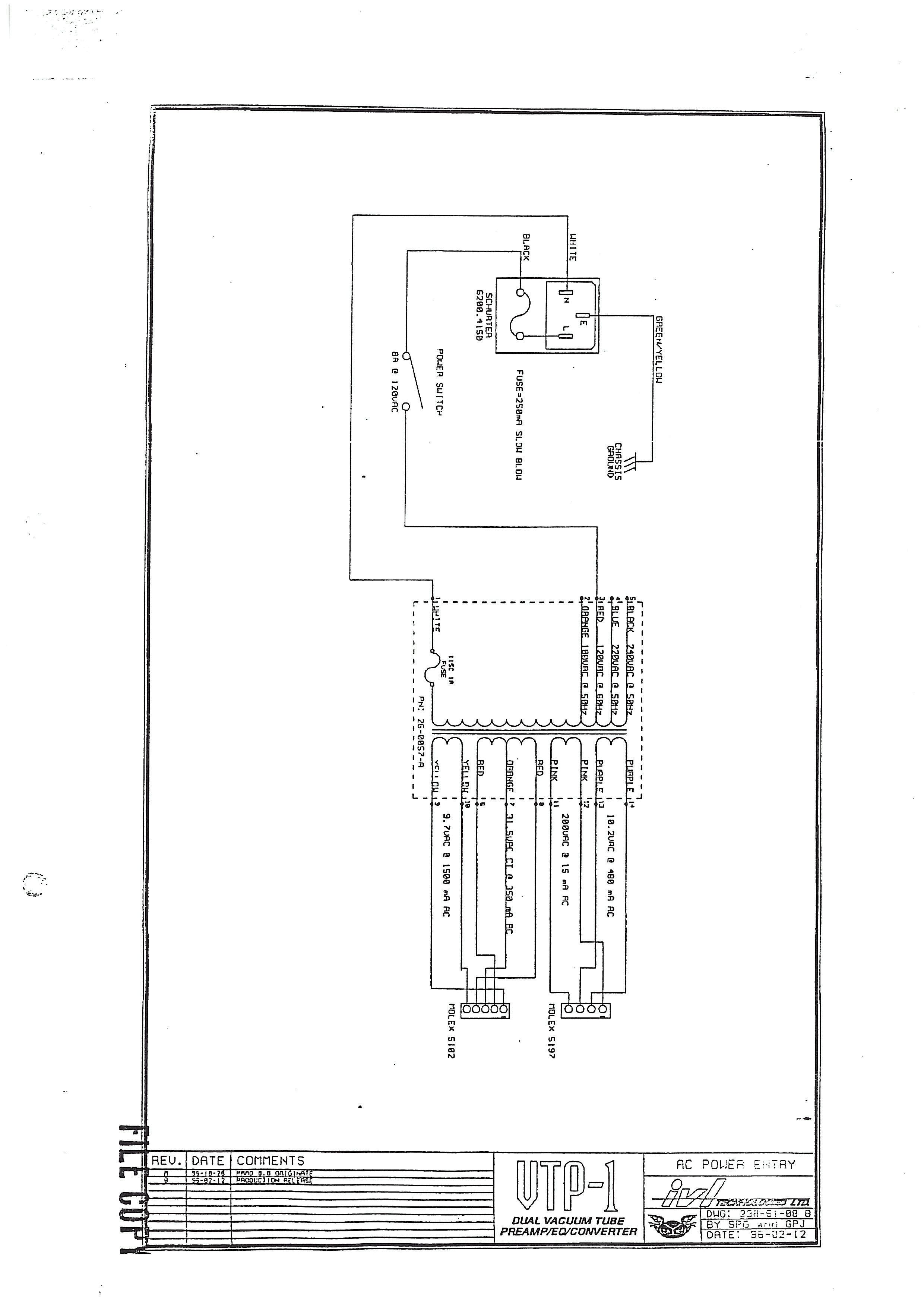 Power supply transformer 26-0057-A for a Digitech VTP-1 Dual Channel Tube  Preamp? - Music Electronics Forum