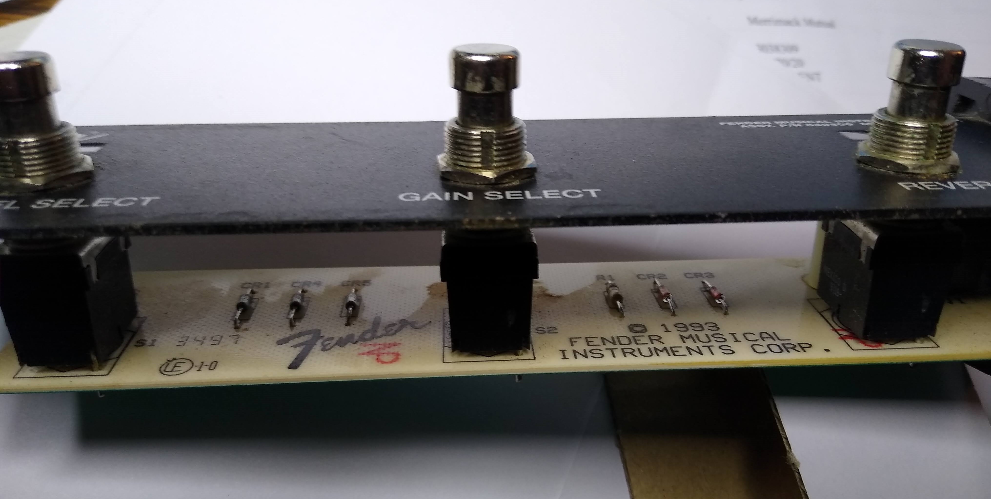 Fender Roc Pro 1000 Combo Reverb Switching Help - Music Electronics Forum